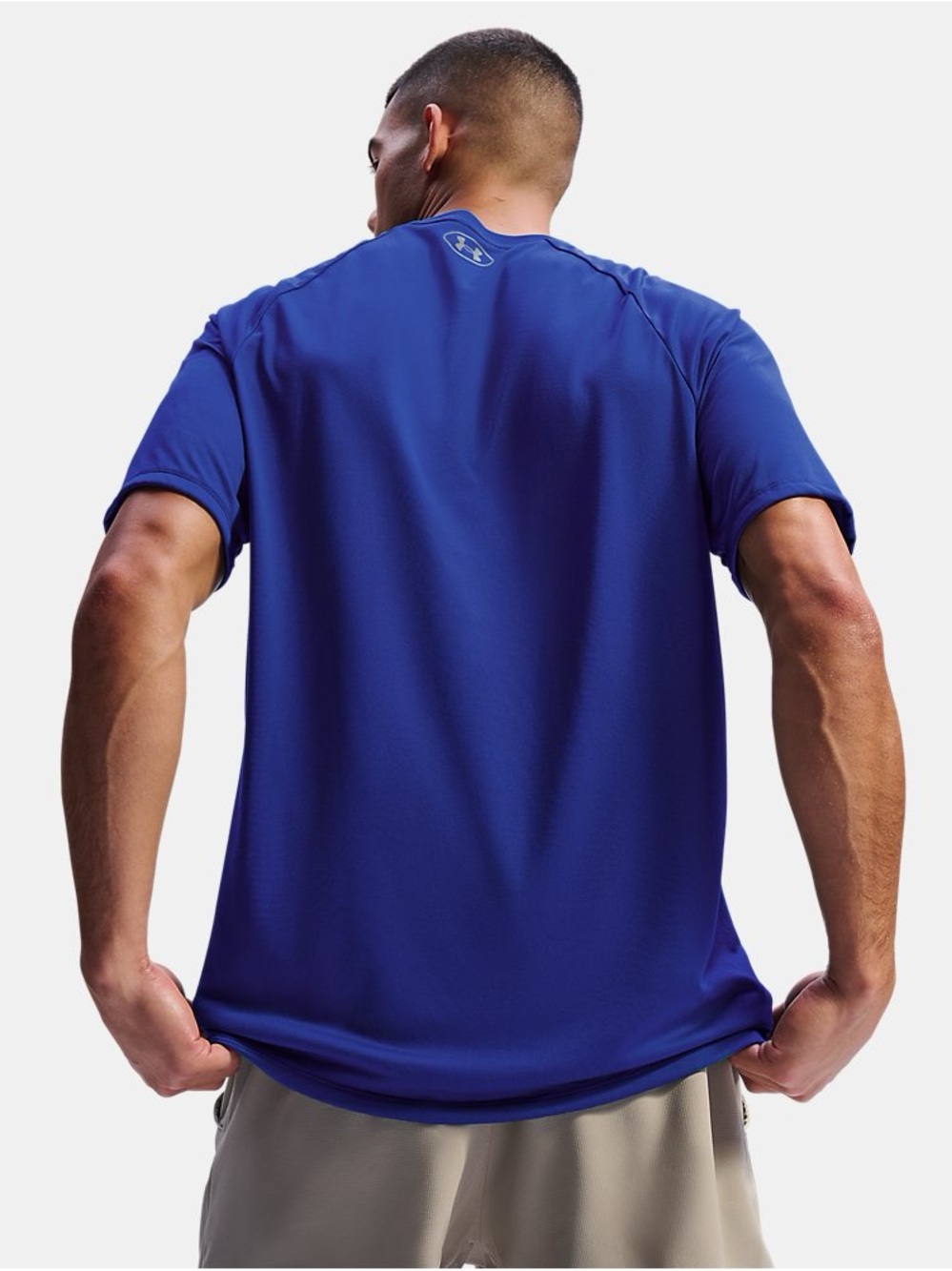 Under Armour Men's Tech 2.0 Short Sleeve Crew - Royal Blue - Picture 2 of 8